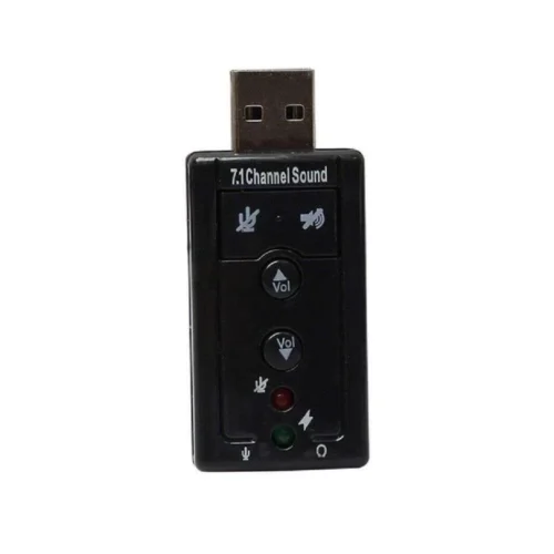 3D Sound 7.1 Canali Scheda Audio Esterna Usb 2.0 Adattatore