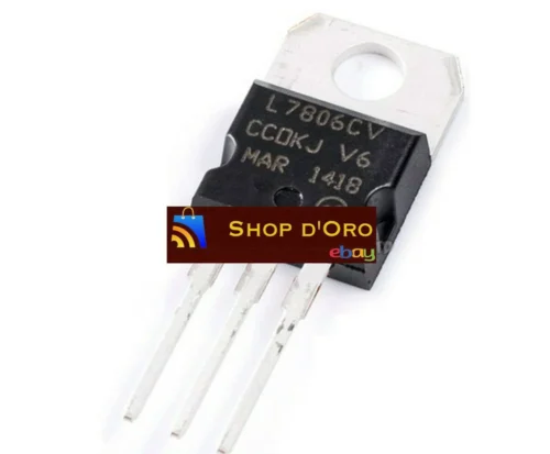 5 Pz L7806Cv 7806 Lm7806 Regolatore 6V 1.5A