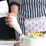 Sac-a-Poche Sacchetto in Cotone Riutilizzabile per Torte