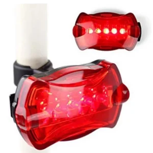 Stop 5 LED Luce Bicicletta 6 Modalità Fanale Bici Flash