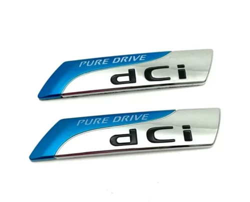 Adesivo Sticker Auto Pure Drive dCi Emblema 3D Qashqai 1.5