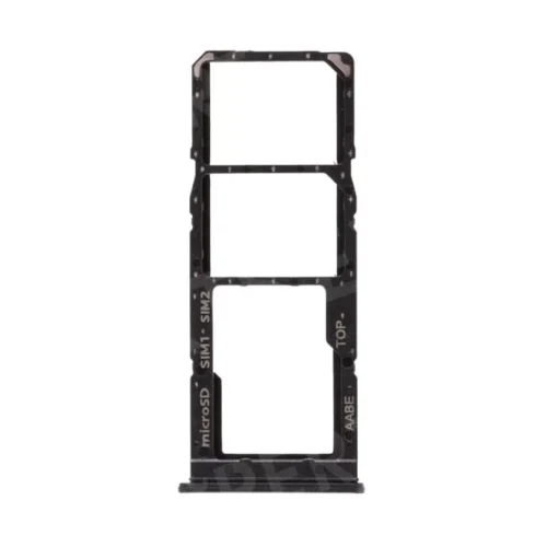 Slot SIM Card Nero di Ricambio Tray Per Samsung Galaxy A12