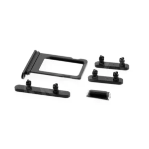 Slot SIM Card Tasti Volume Muto Accensione iPhone 12 Nero