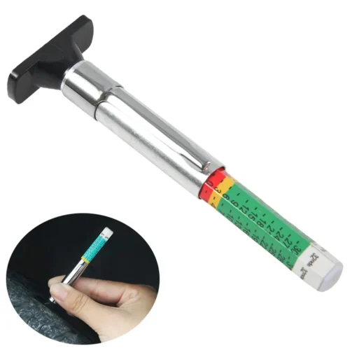 Strumento Analogico Penna Misurazione Profondità Pneumatici 25mm Univ