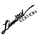 Adesivo Sticker Auto Limited Edition NERO Universale 2D 16x4cm