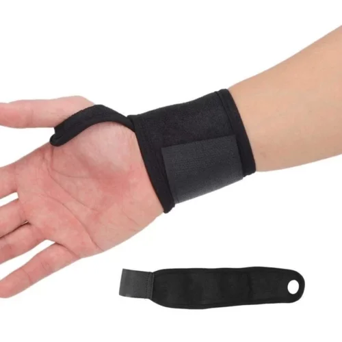Supporto Fascia da Polso Regolabile Ortopedico Tunnel Carpale Velcro