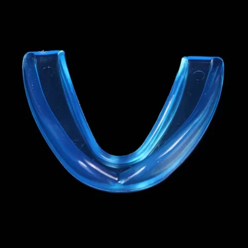 Paradenti Sport in EVA Silicone Bambini Colore Blue Rugby Boxe Karate
