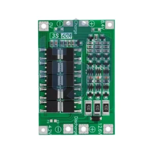 Circuito di Protezione Batterie 18650 3S 60A Versione Bilanciata da 11.1 a 16.8V