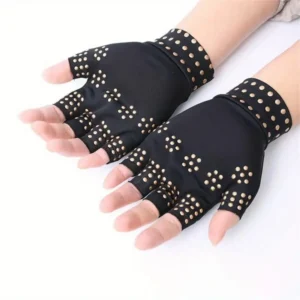 Paio Guanti Per Artrite Compressione Magnetica Mano Antiscivolo