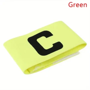 Fascia da Capitano Calcio Partita Regolabile Giallo Canarino Captain