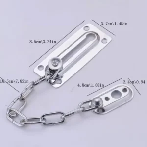 Catena Di Sicurezza Per Porta In Acciaio Inossidabile A Scorrimento