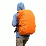 Copertura Impermeabile E Antipolvere Per Zaino Antipioggia Arancione 20 Litri