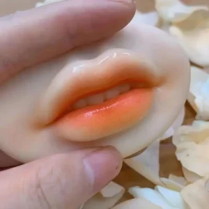Bocca Finta In Silicone Morbida Per Pratica Tatuaggio Trucco Piercing