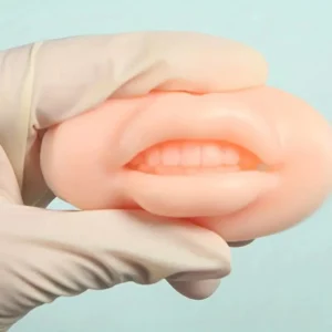 Bocca Finta In Silicone Morbida Per Pratica Tatuaggio Trucco Piercing