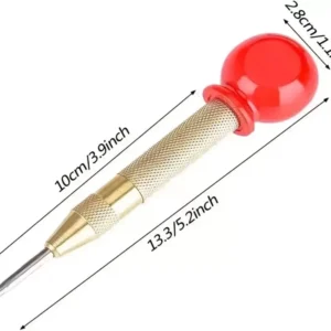 Strumento Punzone Caricato A Molla Per Metallo E Legno Perforatore