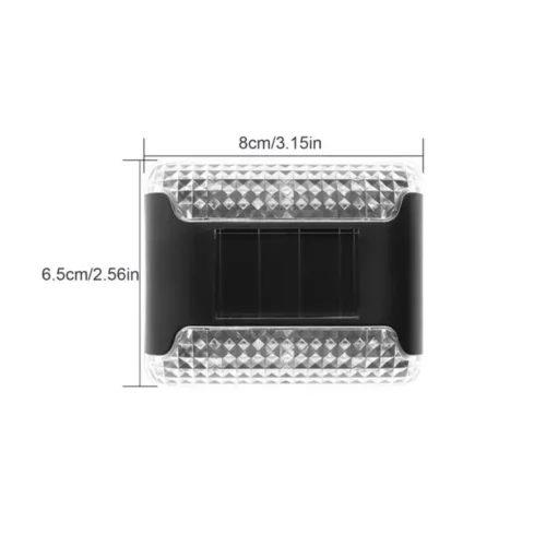 Doppia Luce Da Parete Con Pannello Solare A LED Impermeabile Esterno