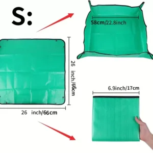 Tappetino Per Rinvaso Piante Pieghevole Modulabile Impermeabile