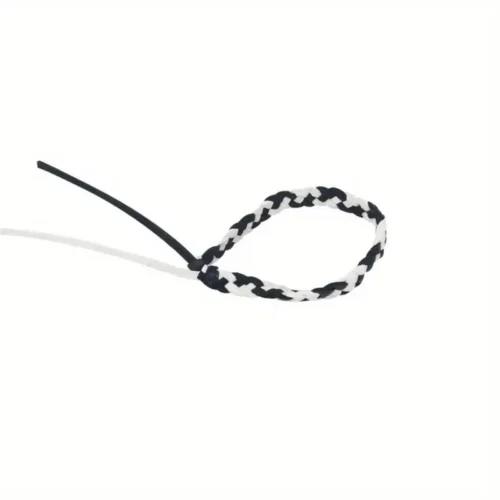 Braccialetto Repellente Per Zanzare In Pelle Pu Lunga Durata Bianco Nero