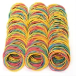Lotto 200 Pezzi Elastici Multicolore Con Diametro 38mm Ufficio Scuola