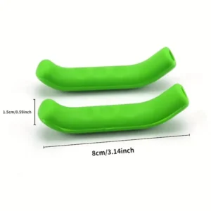 Copertura Protettiva In Gel Di Silicone Per Leve Freni Bicicletta Verde Chiaro
