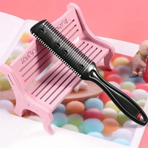 Pettine Per Taglio Dei Capelli A Doppia Faccia Con Lame Interne Sfoltire
