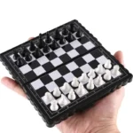 Mini Scacchi Internazionali Pieghevole Magnetico Scacchiera Portatile