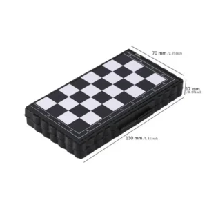 Mini Scacchi Internazionali Pieghevole Magnetico Scacchiera Portatile
