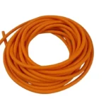 Tubo In Gomma Per Fionda In Lattice Naturale Elastico Arancione 1 Metro