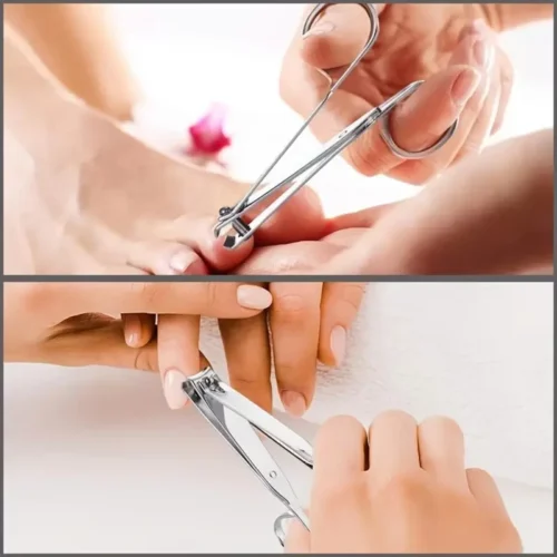 Tagliaunghie In Acciaio Al Carbonio Con Manico Lungo Manicure E Pedicure