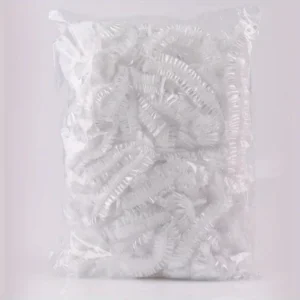 Cuffia Da Doccia Monouso Da 50 Pezzi in PE Impermeabile Elastica