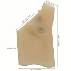 Guanti In Silicone Per Terapia Magnetica Pollice Tunnel Carpale Mouse