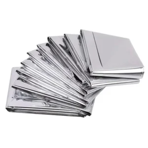 Coperta Isolante 120x210cm Di Sopravvivenza In Argento A Doppia Faccia