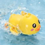 Giocattoli Da Bagno Per Bambini Anatra Nuotatrice A Molla Per Vasca