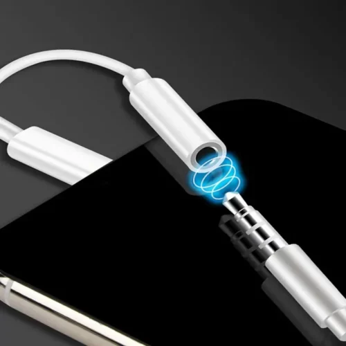 Convertitore Audio Jack Da 3,5 Mm Per Apple Iphone Aux Dongle