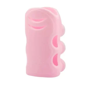 Ventosa per Doccia Soffione Colore Rosa Staffa Adesiva in Gomma