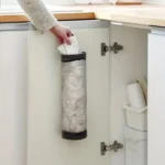 Supporto Per Sacchetti Della Spesa Spazzatura Dispenser Organizer Nero