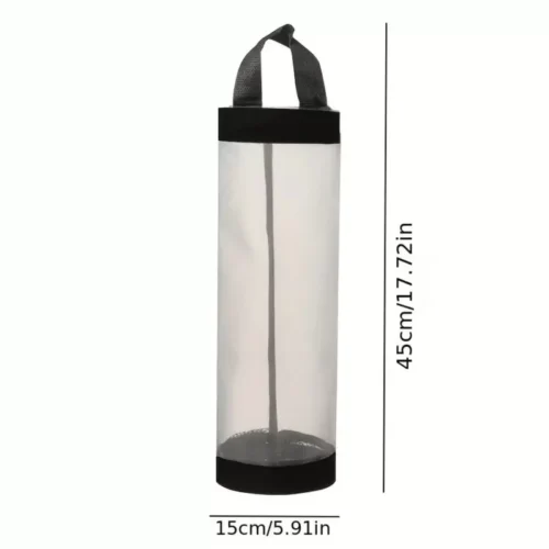Supporto Per Sacchetti Della Spesa Spazzatura Dispenser Organizer Nero