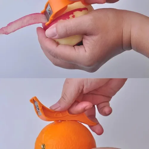 Pelapatate Multifunzionale In Plastica 2 In 1 Per Frutta Mele Pere Arance