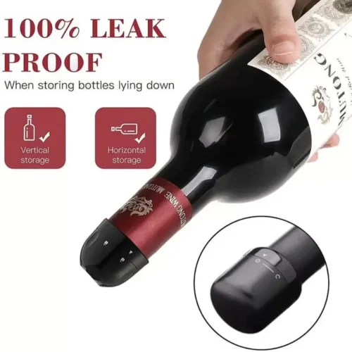 Tappo Per Vino Sottovuoto Riutilizzabile Sigillante A Prova Di Perdite