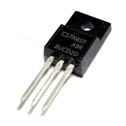 CS7N65F 7A 650V MOS fet CS7N65FA9R CS7N65F A9R TO-220F – 3 Pezzi