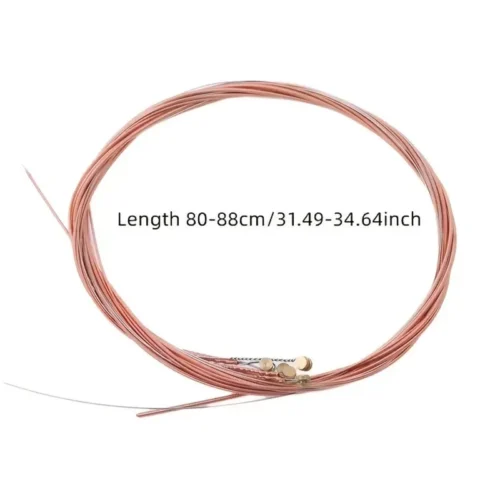 Corda Gialla Per Chitarra Folk In Legno 6 Pezzi Lotto Resistenti Alta Qualità