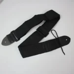 Regolabile Design Semplice Cinghia Chitarra Nera Elettrica Acustica