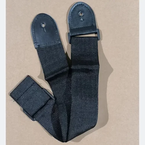 Regolabile Design Semplice Cinghia Chitarra Nera Elettrica Acustica
