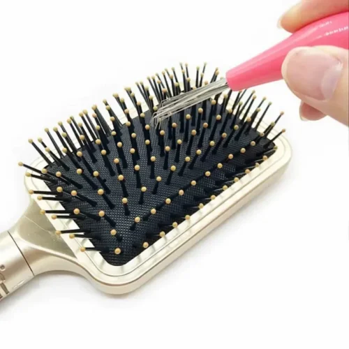 Strumento Di Pulizia Per Rimuovere Capelli Da Spazzola A Setole