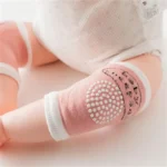 Paio Di Ginocchiere Antiscivolo Striscianti Per Bambini Rosa Unisex