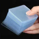 Lotto 15 Pezzi Nastro Biadesivo Trasparente Quadrato In Gel 60x60mm