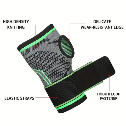 Supporto Per Il Polso A Compressione Con Cinturino Elastico Regolabile