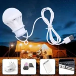 Lanterna Da Campeggio A Led Per Tenda Impermeabile Usb Con Gancio