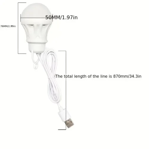 Lanterna Da Campeggio A Led Per Tenda Impermeabile Usb Con Gancio