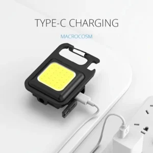 Mini Lampada Portatile LED da Campeggio USB e Magnete Ricaricabile